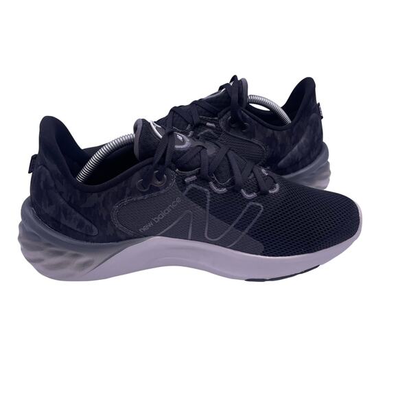 New Balance Fresh Foam Roav V2 Running Shoes Black Camo Mens 11 2E Wide